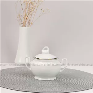 قندان سرویسی بست لب طلا چینی تقدیس
