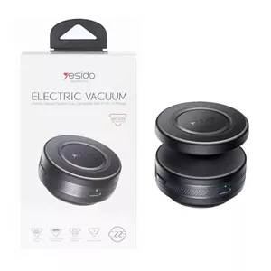 خرید‌هولدر وکیوم مگنتی شارژی گوشی موبایل Yesido مدل C223 - مشکی‌تاپ‌گارد