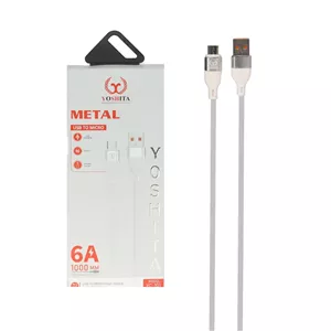 کابل شارژ فست اندروید Yoshita مدل YC-101 - سفید - MMS