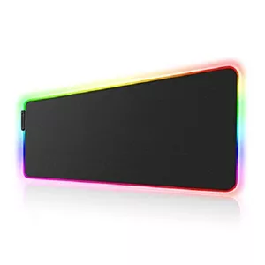 موس پد مشکی ساده RGB 30x80