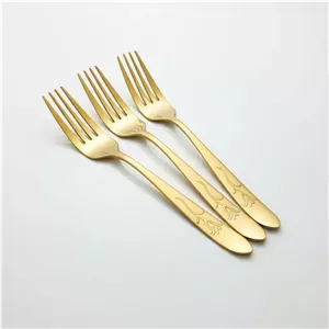 سرویس چنگال طلایی استیل 18/10 یونیک آلمان