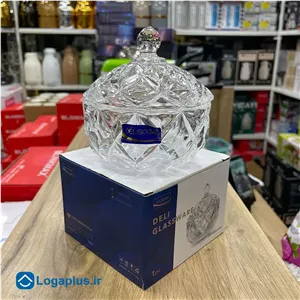 قندان بلور Delisoga طرح الماسی DSTG2056