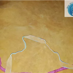 پیش‌بند چرمی جوشکاری بند دار نرم و انعطاف پذیر (Welding Apron) مقاوم در برابر حرارت و جرقه