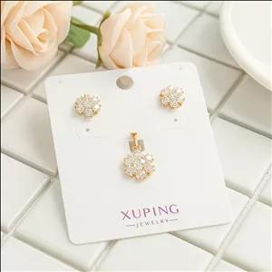 نیمست طرح شکوفه های طلایی بدلیجات ژوپینگ