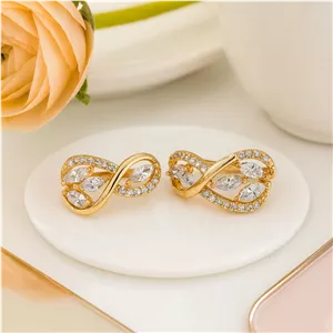 گوشواره طرح Infinity بدلیجات ژوپینگ