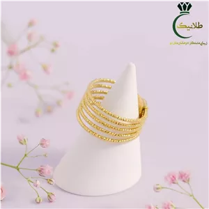 انگشتر رشته‌ای بدلیجات ژوپینگ