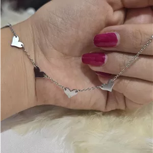 پابند استیل قلبی کد 6025