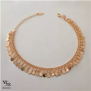 پابند کارتیر سکه ای رنگ ثابت برند ysx  کد 6032