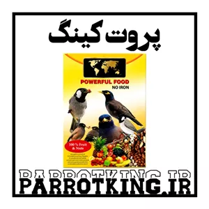 غذای مرغ مینا،بلبل پاور فول ایتالیا وزن یک کیلوگرم