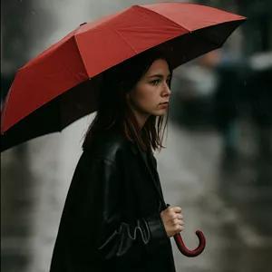 چتر اتومات کلاسیک دسته بلند