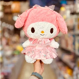 عروسک پولیشی مدل ملودی دامن ساتن سایز 2 40 سانتی