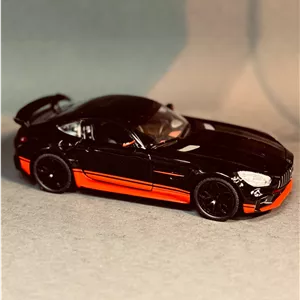 ماشین فلزی بنز مشکی AMG دودزا