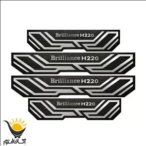 برچسب پارکابی طرح چرم مناسب برای انواع برلیانس