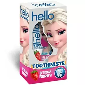 خمیر دندان کودک هلو کیدز طرح فروزن | طعم توت فرنگی