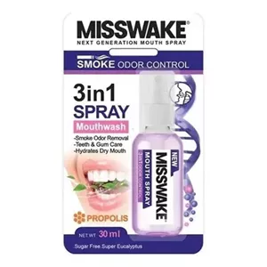 اسپری خوشبوکننده دهان میسویک مدل Propolis با طعم اکالیپتوس| ضد بوی سیگار، سه کاره| 30ml