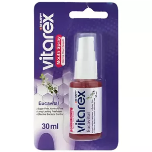 اسپری خوشبوکننده دهان ویتارکس مدل Eucavital| طعم اکالیپتوس | 30ml
