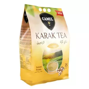 چای کرک کمل زنجبیلی Camel بسته 25 عددی