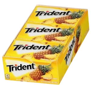 آدامس تریدنت آناناس Trident Pineapple کارتن 12 عددی