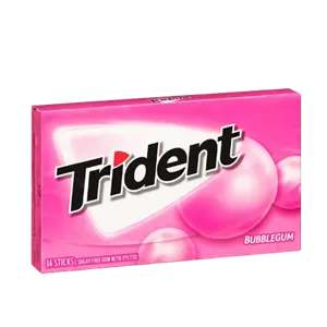 آدامس تریدنت بادکنکی Trident Bubblegum