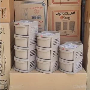 فایل پلاستیکی مدل همه کاره الوند پلاستیک رنگ موکا | پخش پلاستیک مهربانی