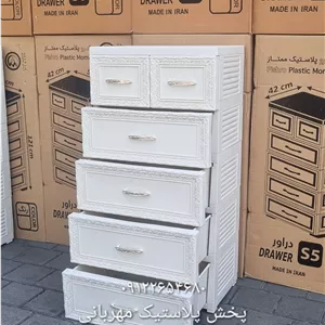 خرید دراور پلاستیکی طرح چوب الوند پلاستیک از پخش پلاستیک مهربانی