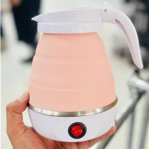 خرید کتری برقی سیلیکونی تاشو | کوچک، مسافرتی و فوق‌العاده کم‌جا 🔥☕
