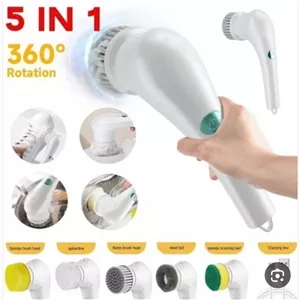 فرچه جادویی شارژی 5 در 1 Magic Brush | برس برقی نظافت حمام و آشپزخانه