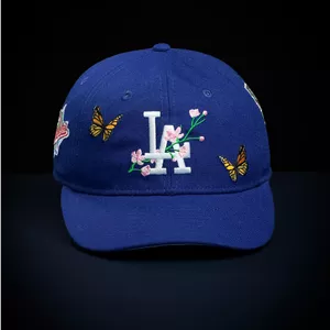 کلاه بیسبالی کاستوم نیو ارا LA DODGERS BUTTERFLY آبی | کد 426