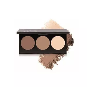 کیت کانتورینگ پودری گلدن‌رزGOLDENROSE مدل 3 رنگ