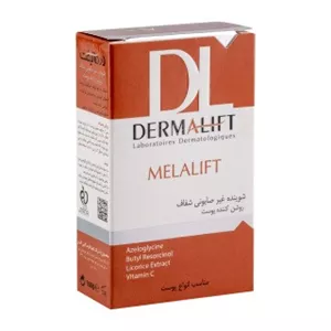 صابون پن شستشو درمالیفت مدل Melafit وزن 100 گرم