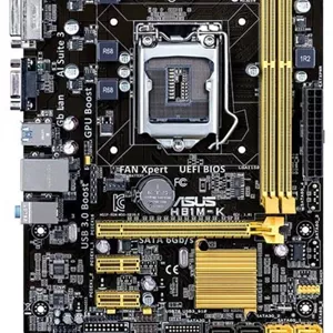 مادربرد دسته دوم ایسوس مدل MAINBOARD USED H81M-K