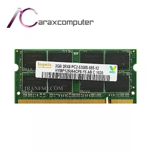 رم دسته دوم لپ تاپ DDR2 800 مگاهرتز هاینیکس ظرفیت 2 گیگابایت