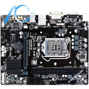 مادربرد دسته دوم گیگابایت مدل MAINBOARD USED GIGABYTE GA-H110M-DS2V