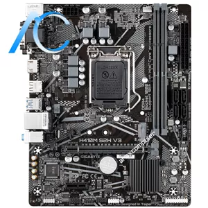 مادربرد دسته دوم گیگابایت مدل MAINBOARD USED GIGABYTE H410M-S2H V3