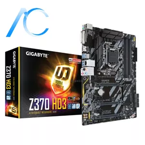 مادربرد دسته دوم گیگابایت مدل MAINBOARD USED GIGABYTE Z370 HD3