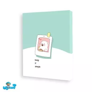 پیتیکو/کلاسور 20 حلقه 100 برگ سبز فسفری کد 609