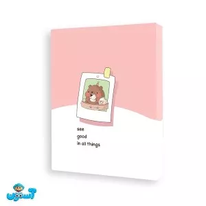 پیتیکو/کلاسور 20 حلقه 100 برگ صورتی کد 609