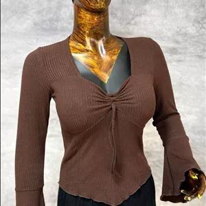 بلوز کاپدار آستین کلوش (عمده)