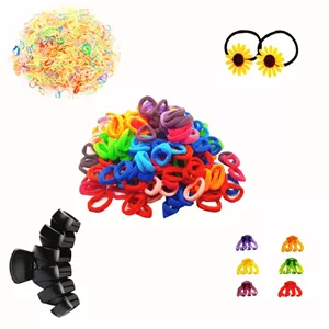 ست کش و کلیپس مو دخترانه آی جواهرمجموعه 601 عددی