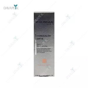 کانسیلر رنگی ورونیک اس پی اف 15 بژ طبیعی - Veronic Tinted Concealer SPF 15 Natural Beige