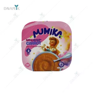 مامیکا غذای کودک پوره هویج و آرد برنج بالای 6ماه - Mumika Carrot And Rice Flour Puree  6 Month