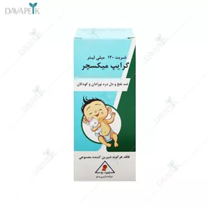 شربت گرایپ میکسچر مینو - minoo Gripe mixture syrup