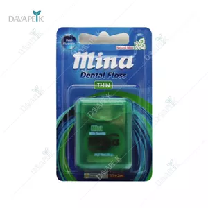 نخ دندان نازك نعنايي مینا - Mina dental floss