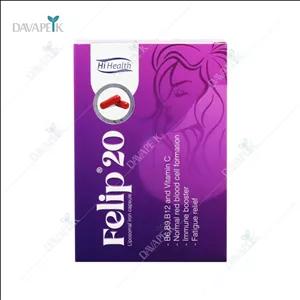 کپسول فلیپ 20 های هلث - Felip 20 liposomal iron capsule