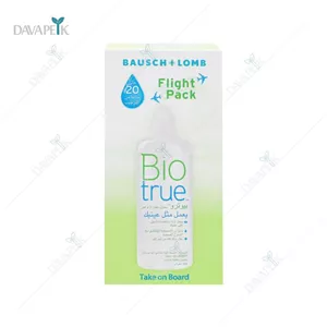 محلول شستشوی لنز بایوترو بوش اند لومب 100میلی لیتر - BioTrue Bausch And Lomb 100 ml