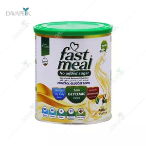 فست میل بدون شکر دیابتی وانیلی _ Fast Meal No added sugar