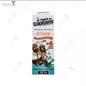 خمیردندان نوجوانان بالای 6 سال با طعم نعنای ملایم پاستا دل کاپیتانو - Pasta de capitano junior