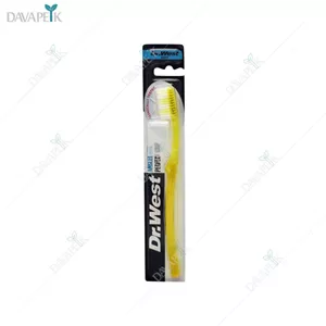 مسواک بزرگسال دکتر وست - Dr.west angled for perfectgrip Toothbrush 