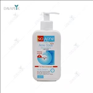 ژل اسکراب لایه بردار نوآکنه مناسب پوست چرب و جوشدار - No Acne Scrub Gel For Oily And Acne Prone Skin