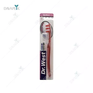مسواک بزرگسال دکتر وست - Dr.west angled for perfectgrip Toothbrush 